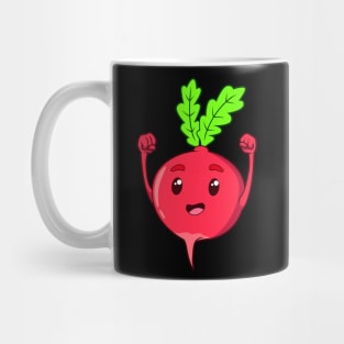 Cartoon radish Mug